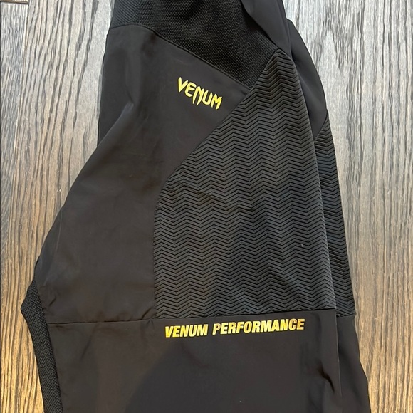 Black Athletic Shorts with Moisture-Wicking Fabric - Picture 5 of 5